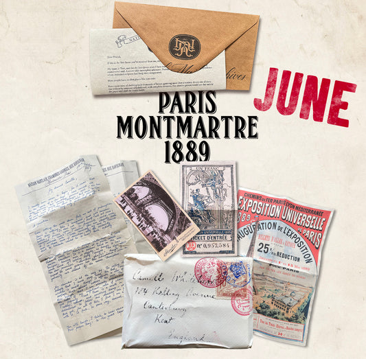 Monthly Postal Club of Vintage Letters and Ephemera